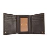 Men's Pebble Leather Trifold Wallet, Brown - 3 of 4
