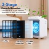 Nispira True HEPA Filter Replacement Set Compatible with Coway Airmega 200M Air Purifier AP-1518, Mighty Air AP-1512HH, 3 Sets - 4 of 4