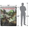 Dungeons & Dragons Starter Set Art Blanket 50"x60" Woven Tapestry - 2 of 4
