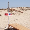 GoSports ScoreCaddy Set of 2 Outdoor Scoreboard Tables with Drink Holders - 3 of 4