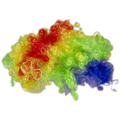Northlight Rainbow Curly Women Adult Halloween Wig Costume Accessory - One Size