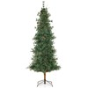 Costway 6/7/8 FT Artificial Christmas Tree with 370/502/702 Branch & Needles 22/28/36 Pinecones & 200/300/400 Lights - 2 of 2