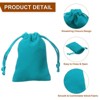 Unique Bargains Velvet Reusable Soft Jewelry Headphone Candy Drawstring Gift Bags 20 Pcs - 4 of 4