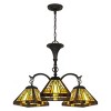 Stephen 3-Light Vintage Bronze Chandelier - 4 of 4