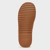 dluxe by dearfoams Men's Carmine Slide Slippers - Chestnut - 4 of 4