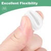 Unique Bargains Silicone Waterproof Durable Shock Absorption Mechanical Fasteners White - 4 of 4