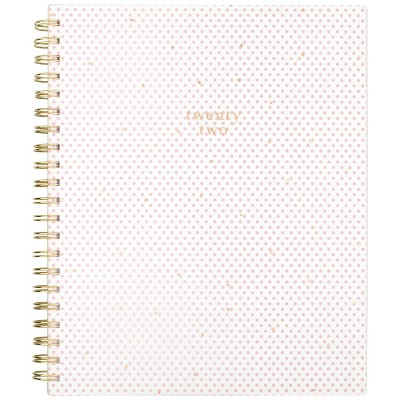 2022 Planner Large Frosted Poly W/M Pink Dot - Sugar Paper Essentials