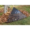 48 in. Hardwood/Steel Handle Leaf Rake with 30 in. W Clog-Free Tines for Leaves, Grass, Twigs, Pine Needles and More - True Temper - 4 of 4