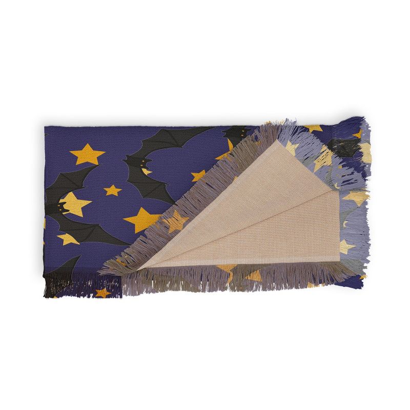 Avenie Halloween Bats 56"x46" Woven Throw Blanket - Deny Designs, 4 of 6
