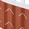 Sweet Jojo Designs + BreathableBaby Breathable Mesh Crib Liner Boy or Girl Gender Neutral Unisex Diamond Tuft Orange and Off White - 4 of 4