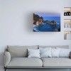 Trademark Fine Art -Mike Jones Photo 'Big Sur McWay Falls' Canvas Art - 2 of 4