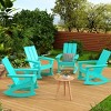 WestinTrends  Modern Adirondack Outdoor Rocking Chair (Set of 4) - 2 of 4