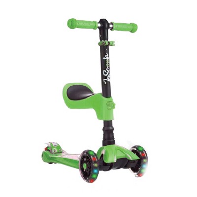 kids green scooter
