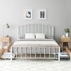 Queen Platform Bed Frame with Headboard & Footboard, Platform Bed Frame with 4 Storage Drawers - 4 of 4