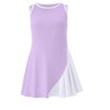 Girls Tennis Golf Dress Outfit Sleeveless A-line Pleated Athletic Skirt Dress with Pockets Safety Inner Shorts - 4 of 4