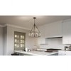 Quoizel Lighting Fortress 5 - Light Pendant in  Mottled Silver - 3 of 4