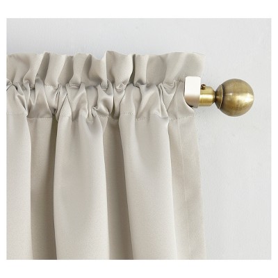 Pearl Blackout Energy Saving Rod Pocket Curtain Panel
