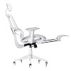Vynxaria TSF72 Echo Gaming Chair - Stylish Black with Red & White Accents - 2 of 4