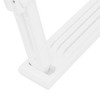 XtremepouwerUS Above Ground Swimming Pool Ladder Incline Pool Step Ladder Adjustable (48" - 52" inch) - 2 of 3
