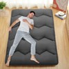 Futon Mattress Japanese Style -  Foldable Floor Sleeping Mattress, Tatami Mat Roll Up Camping Pad - 3 of 4