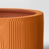 Arches Indoor Outdoor Planter Pot Terracotta Orange - Threshold™ - 4 of 4