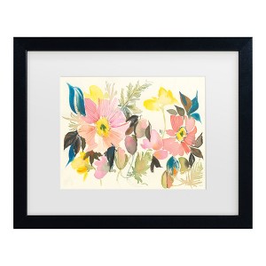 Trademark Fine Art - Kristy Rice Pastel Garden I Matted Framed Art - 1 of 4