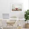 Stupell Industries Longhorn Portrait Open Meadow Framed Print Under Glass Art - 3 of 4