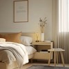 DORESshop 13 in. Modern Crystal Table Lamp w/ Gold Base and USB Charging Port Task and Reading Lamp for Bedroom Living Room - 3 of 4