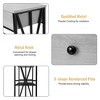 Whizmax Console Table with Drawer and Storage Shelves, 3-Tier Entryway Table with Storage for Hallway (Gray) - 3 of 4