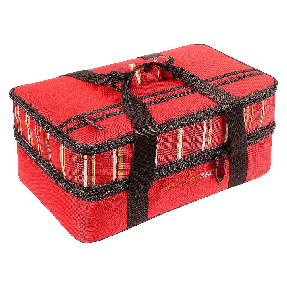 UPC 061282080876 product image for Rachael Ray Expandable Lasagna Lugger - Red Stripe | upcitemdb.com