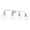 Livex Lighting Downtown 4 - Light Vanity in  Brushed Nickel - 4 of 4