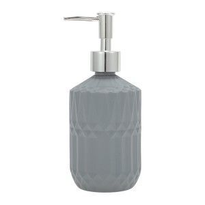 Unique Bargains Round Bottom Bamboo Grain Soap Dispenser 13.53oz  Pc - 1 of 4