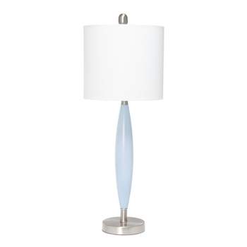 Stylus Table Lamp with Fabric Shade - Lalia Home
