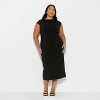 Women's Backless Cap Sleeve Midi Bodycon Dress - Wild Fable™ - 2 of 3