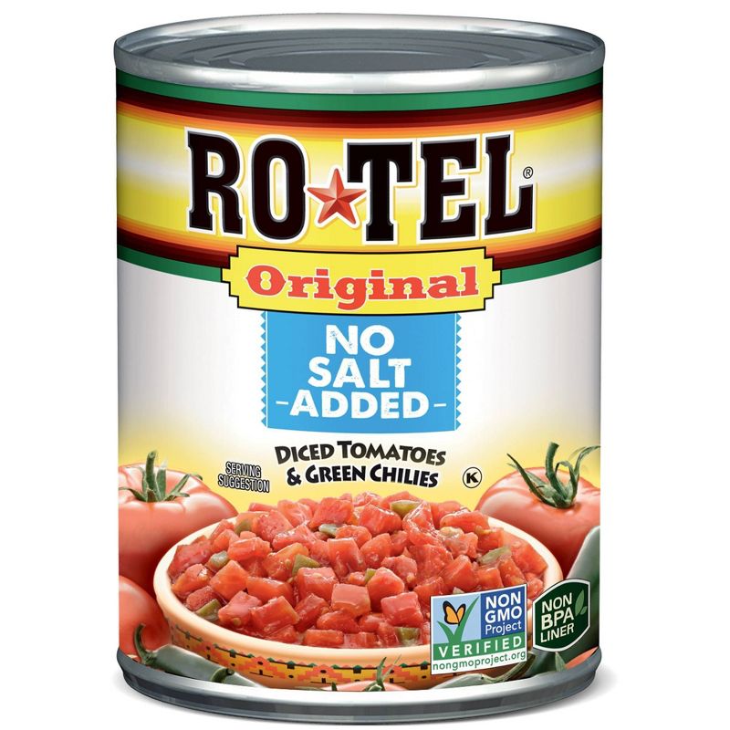 Rotel No Salt Added Tomatoes 10oz, 1 of 6