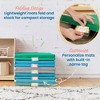 ECR4Kids SoftZone Folding Rainbow Rest Mats, 5-Piece - 4 of 4