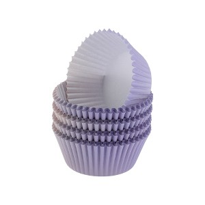 Unique Bargains Disposable Baking Cups Greaseproof Paper 1.97"x1.18" 100 Pcs - 1 of 4