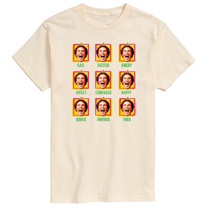 Men's - Elf - Faces Of Buddy Short Sleeve Graphic T-Shirt - 1 of 3