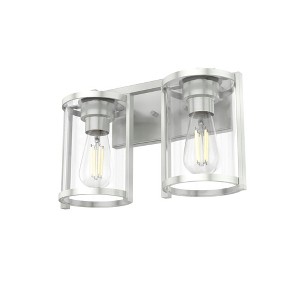 Hunter Fans Astwood 2 - Light Vanity in  Brushed Nickel - 1 of 1