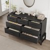 Garvee 7 Dresser for Bedroom, Freestanding 52" Wide Drawer Dresser with Storage, Wooden Closet Storage Chest for Living Room, Bedroom - 4 of 4