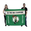 NBA Boston Celtics 2024 NBA Multi Champs 18 Banners Washable Rug 20 x 32 inches - 2 of 4
