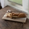 Elevated Serving Board Mango Wood & White Marble by Foreside Home & Garden - 2 of 4