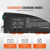 VEVOR RV Converter,55 Amp, 110V AC to 12V DC RV Power Converter Battery Charger with 4 Stage Smart Charging 13V to 16.5V Adjustable Operating, Black - 4 of 4
