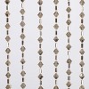 Kate Aurora Luxurious Jaeger Rod Pocket Acrylic Beaded Single Window Curtain Panel - 4 of 4