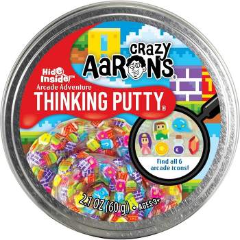 Crazy Aaron's Hide Inside Arcade Adventure - 3.5" Thinking Putty Tin
