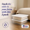 Homz Plastic Multipurpose Stackable Storage Container Bins with Secure Latching Lid for Home and Office Organization - 2 of 4