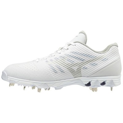 mizuno white metal cleats