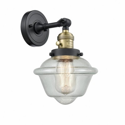 Oxford - 1 Light Wall Sconce In Traditional Style-12 Inches Tall and 7.5 Inches Wide
