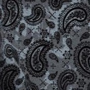 black paisley