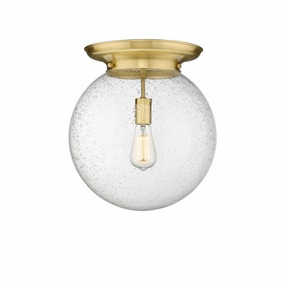 Beacon - 1 Light Flush Mount In Traditional Style-15.25 Inches Tall and 14 Inches Wide